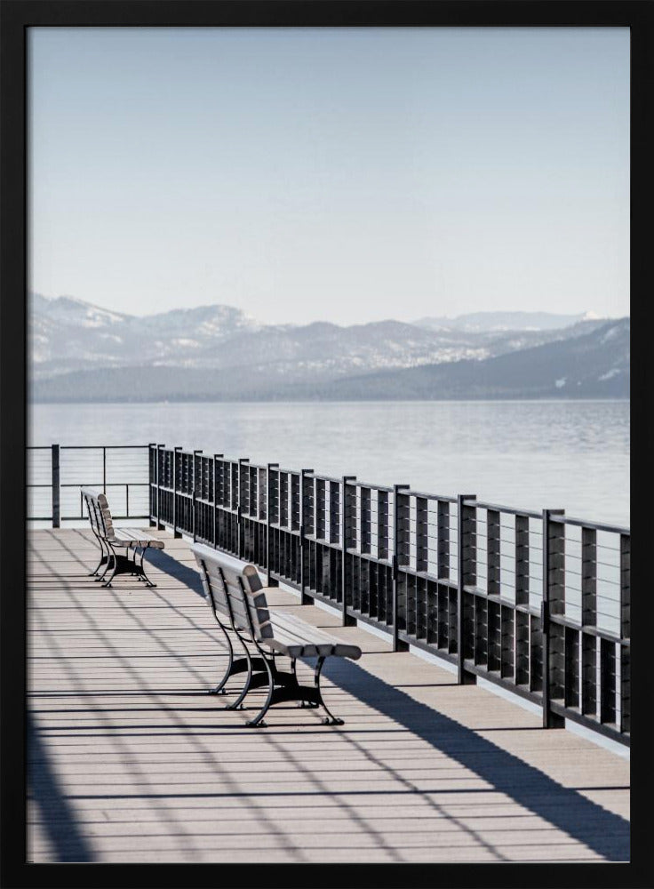 Twee banken | Poster