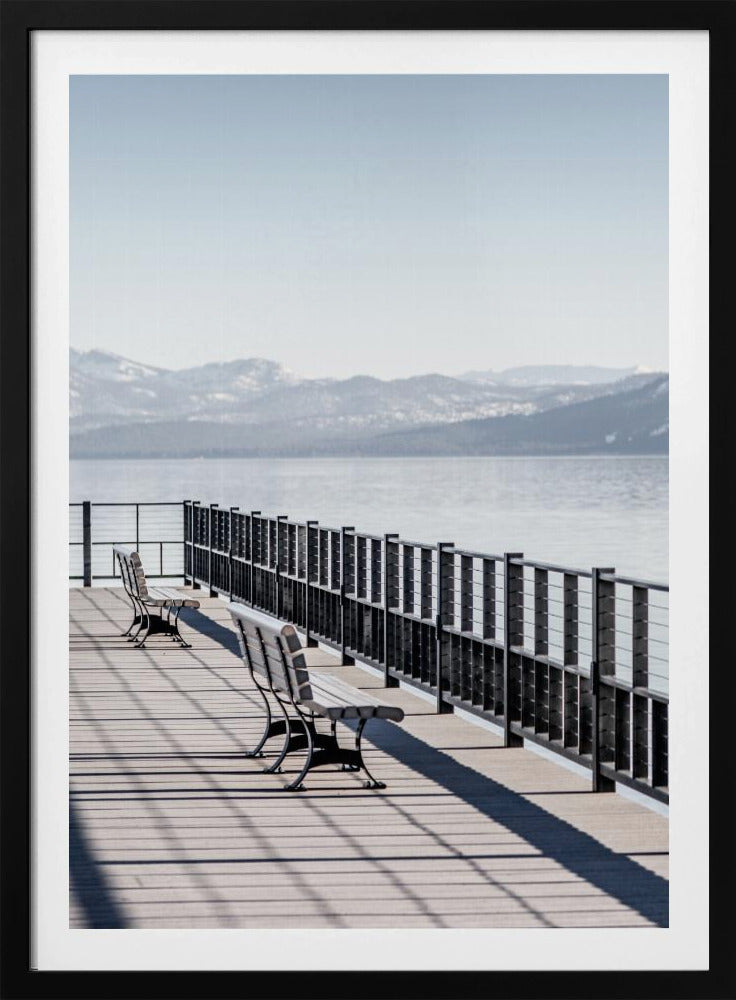 Twee banken | Poster