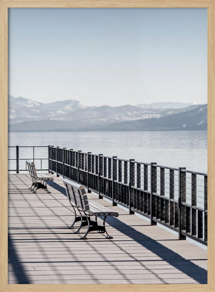 Twee banken | Poster