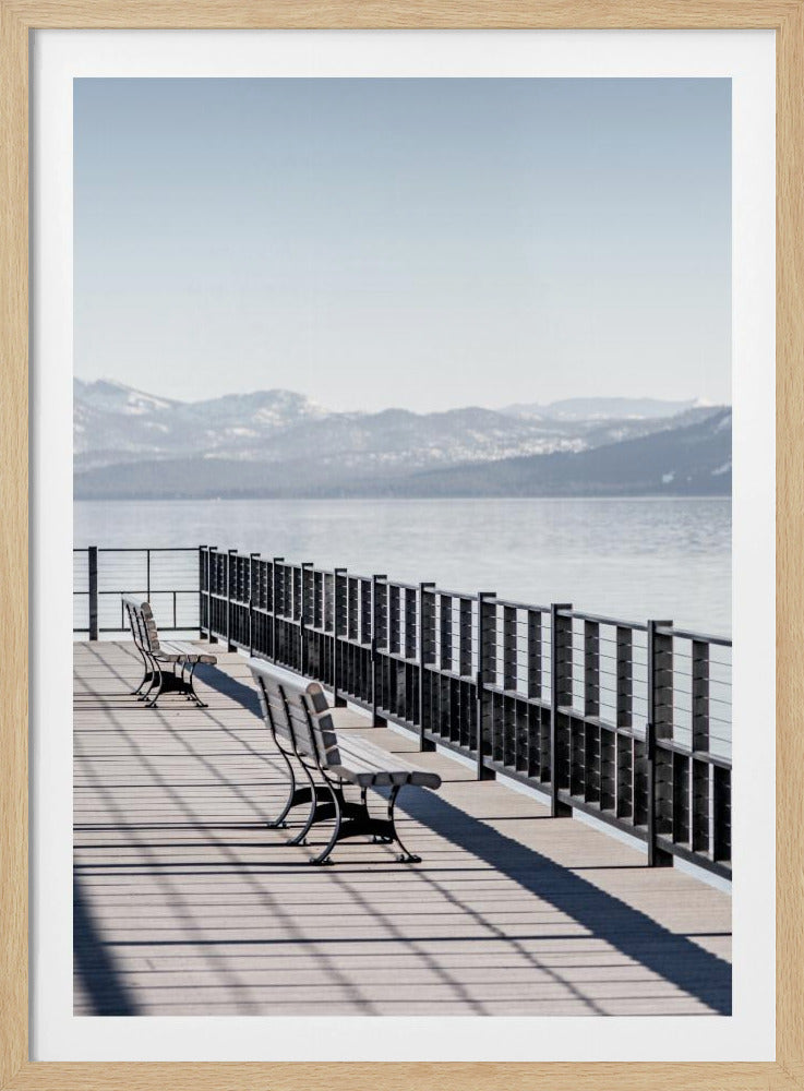 Twee banken | Poster