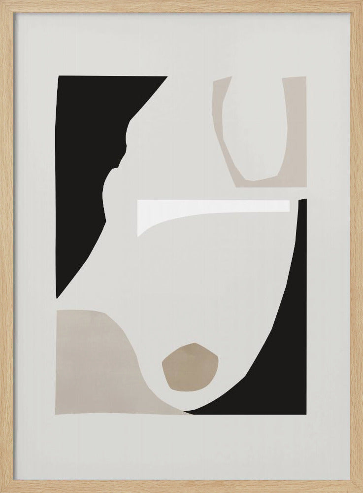 Abstracte vormen 1 | Poster