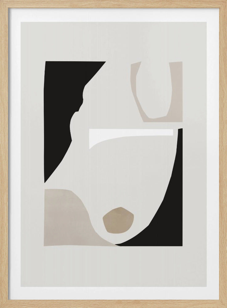 Abstracte vormen 1 | Poster