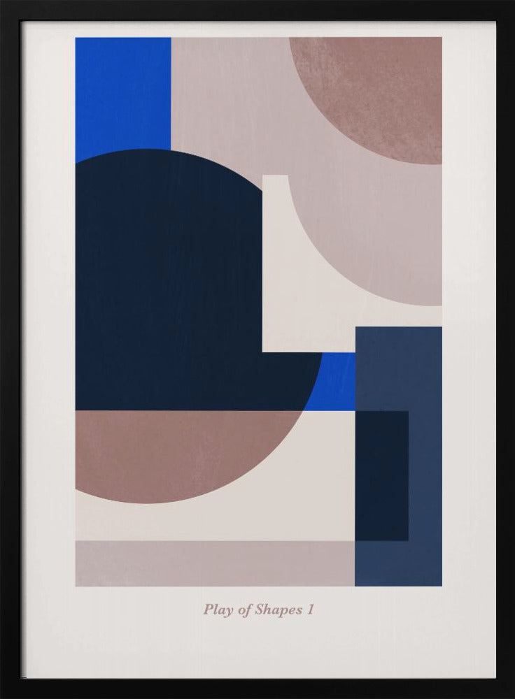 Play of Shapes 1 | Poster