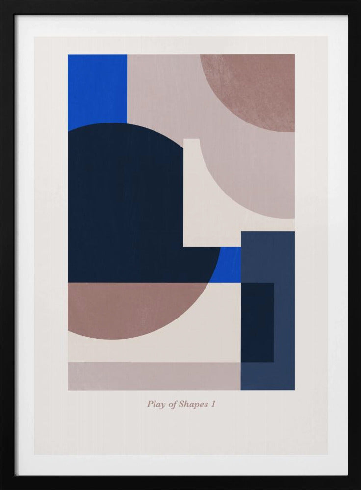 Play of Shapes 1 | Poster