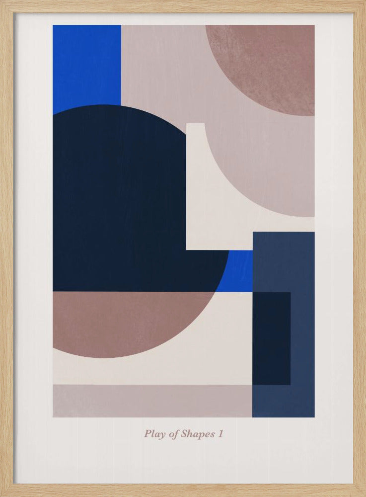 Play of Shapes 1 | Poster