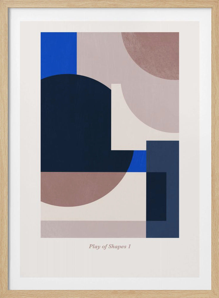 Play of Shapes 1 | Poster