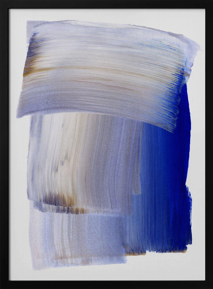 Abstract Brush Strokes 100 | Poster