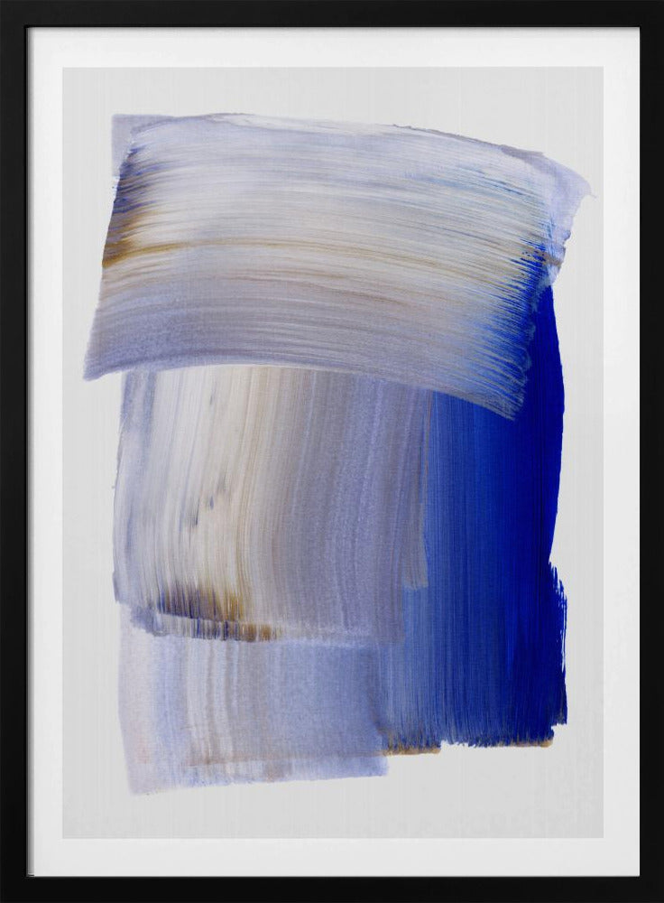 Abstract Brush Strokes 100 | Poster