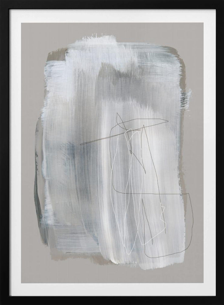 Abstract Brush Strokes 109 | Poster