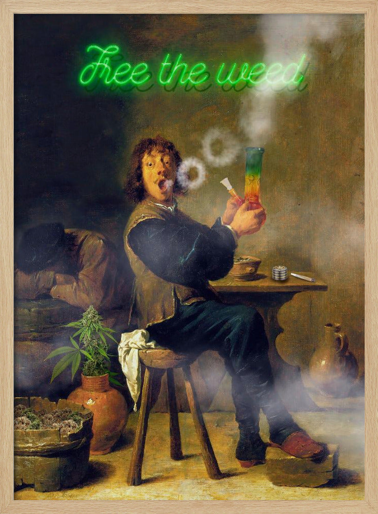 Bevrijd het onkruid | Poster