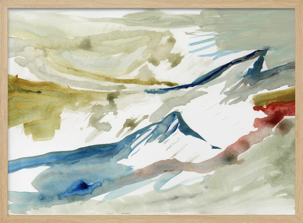 Abstract Landschap 1 | Poster