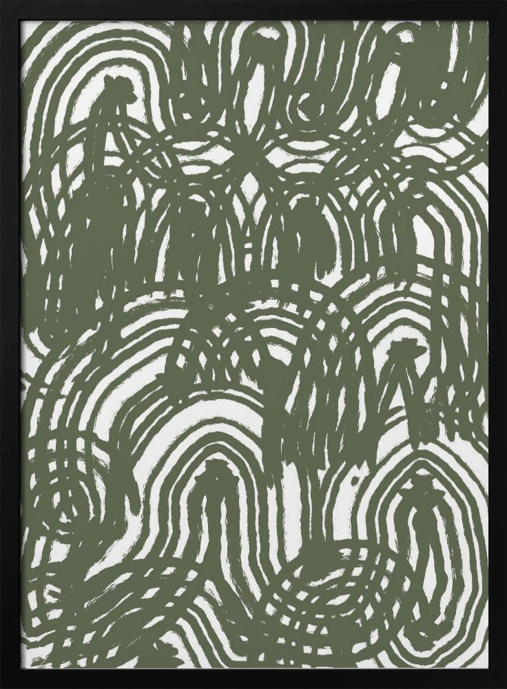 Groen patroon | Poster