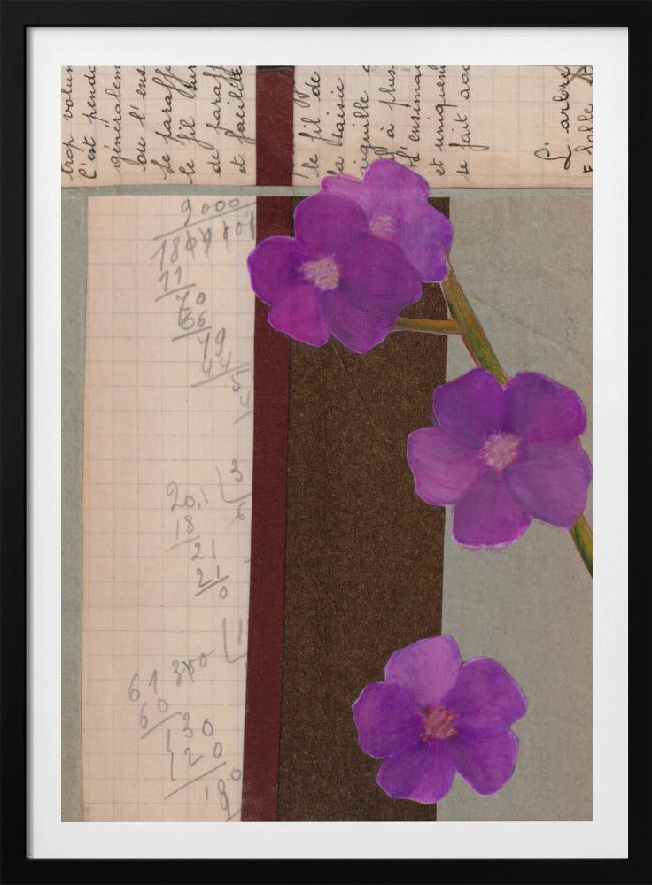 Roze bloemen | Poster