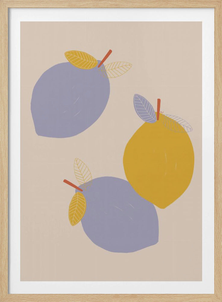 Citroenen | Poster