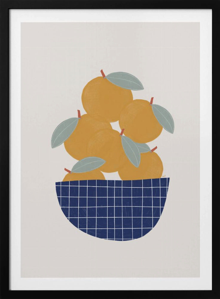 Bowl of Oranges | Poster