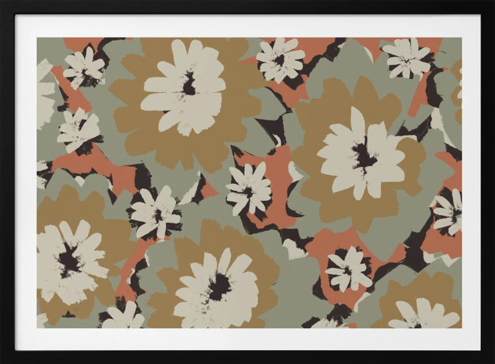 Gedurfde bloemensymfonie | Poster