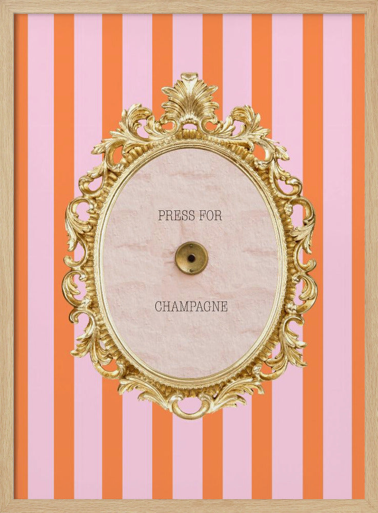 Champagnerozekoranje Verhouding2x3 | Poster
