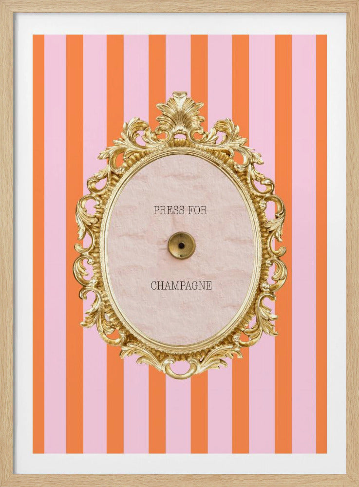 Champagnerozekoranje Verhouding2x3 | Poster