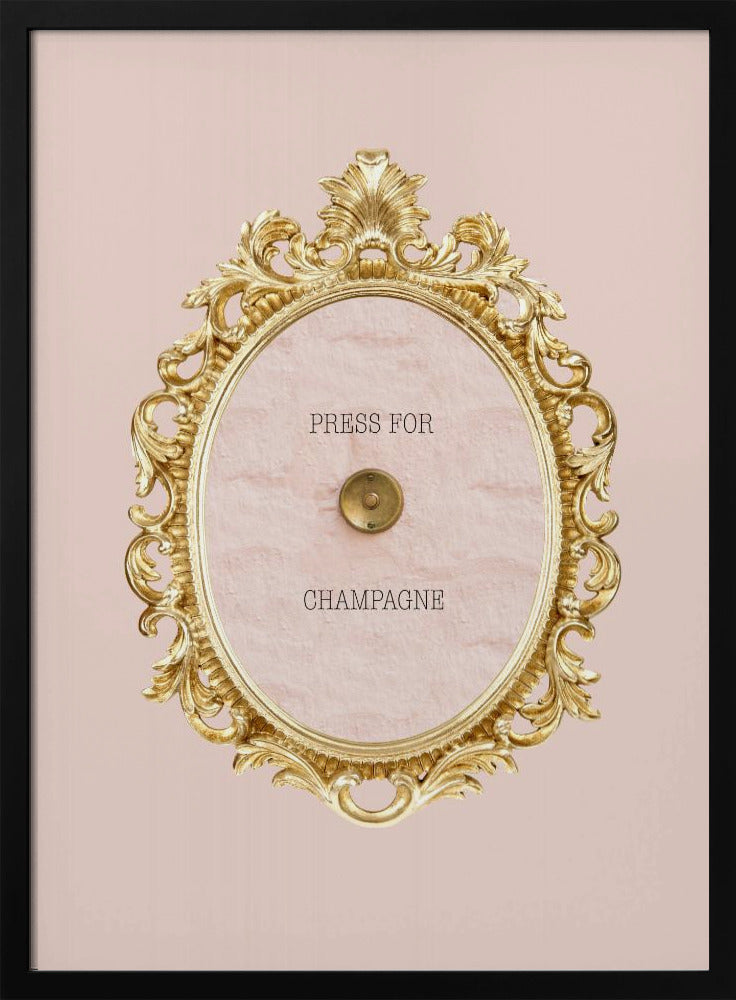 Persvoorchampagneroze | Poster