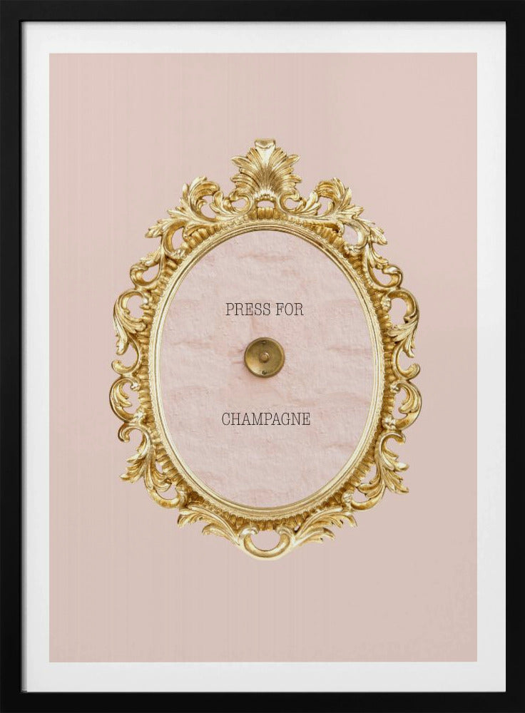 Persvoorchampagneroze | Poster