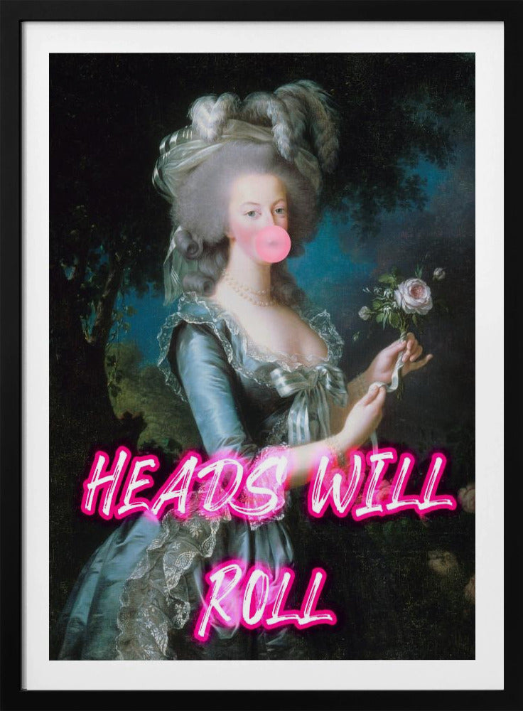 Hoofden zullen rollenbg Ratio 2x3 | Poster