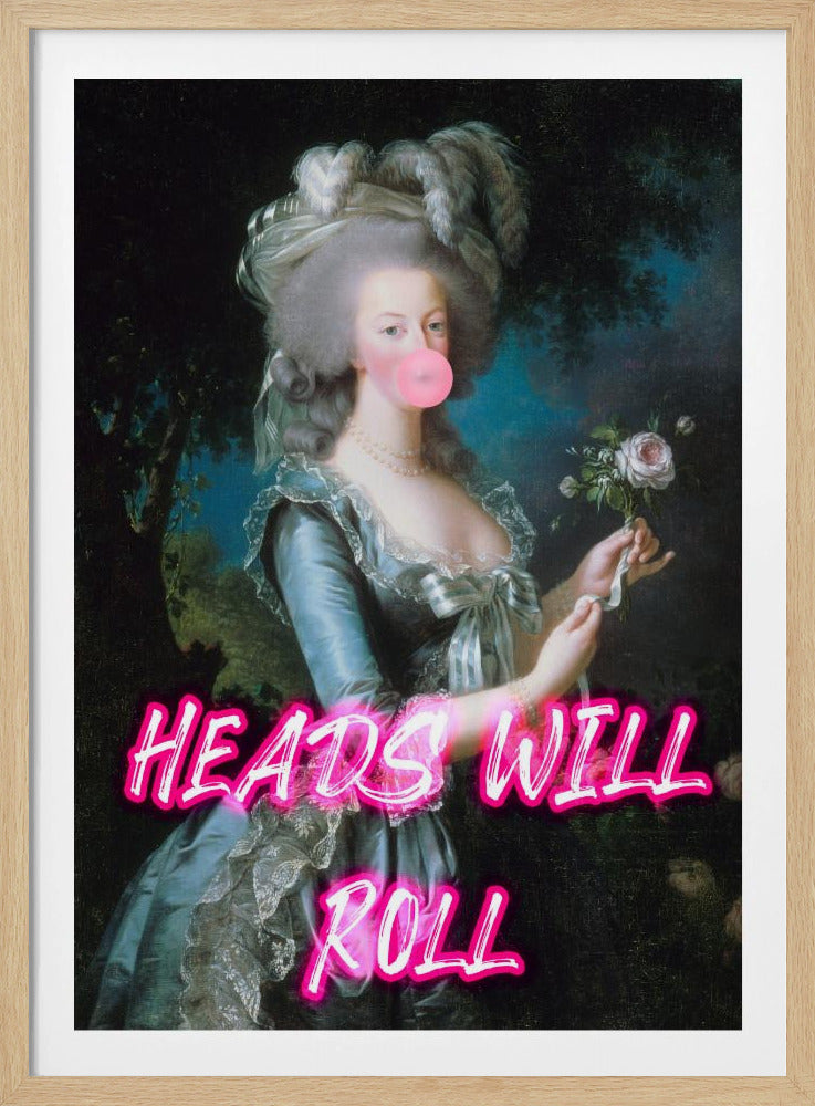 Hoofden zullen rollenbg Ratio 2x3 | Poster