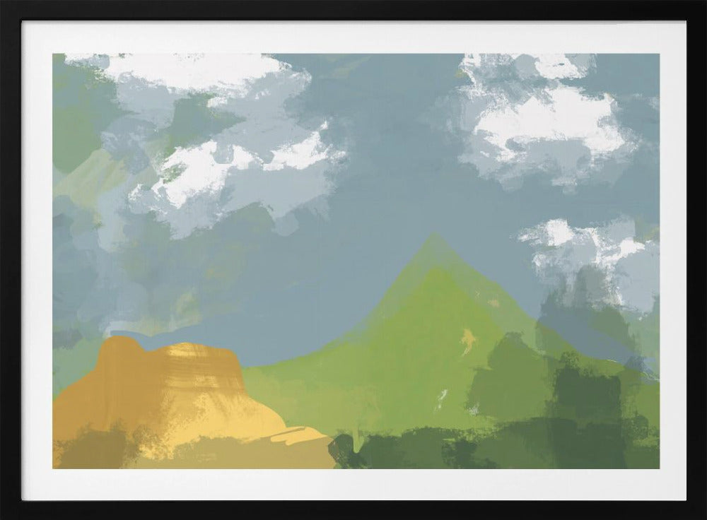 Landschapsabstract | Poster