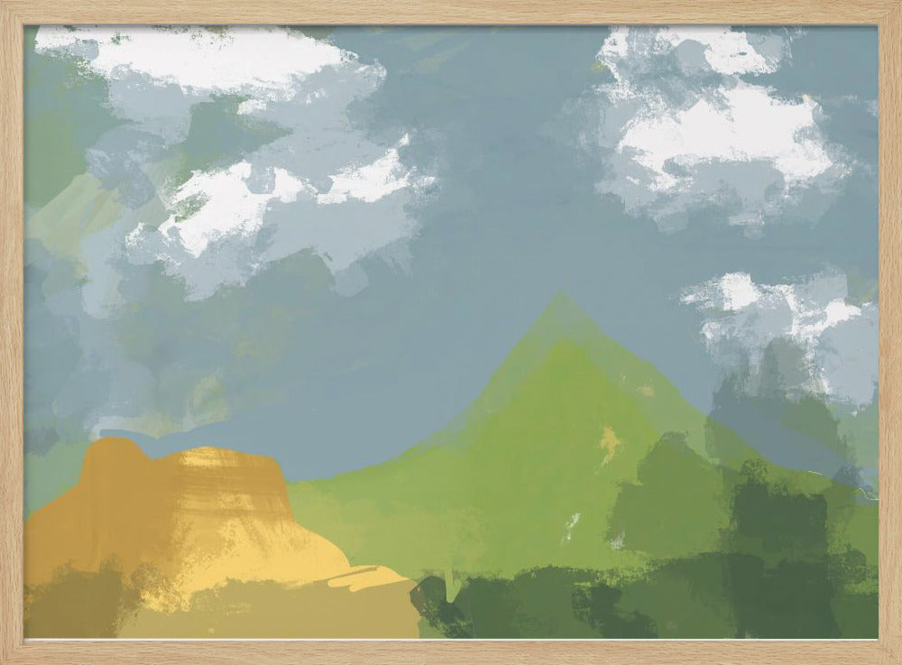 Landschapsabstract | Poster
