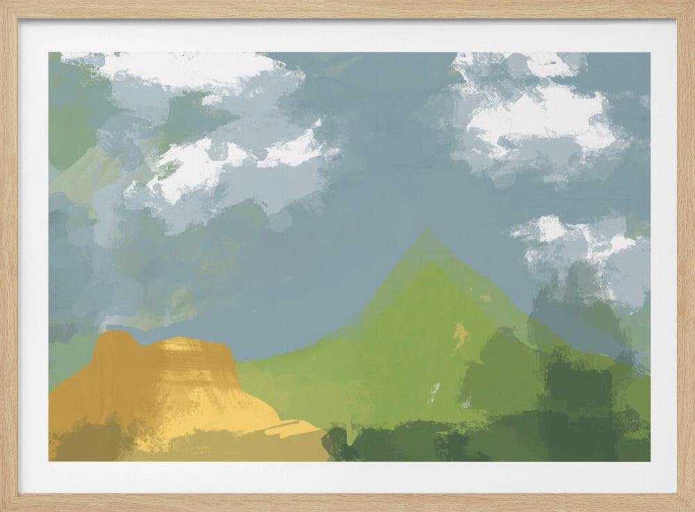 Landschapsabstract | Poster
