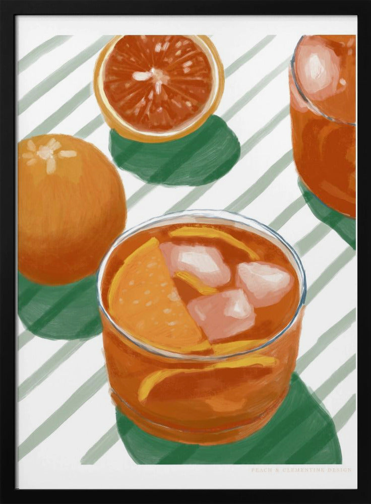 Pandc Cocktailandstripes Exemplaar 2 | Poster