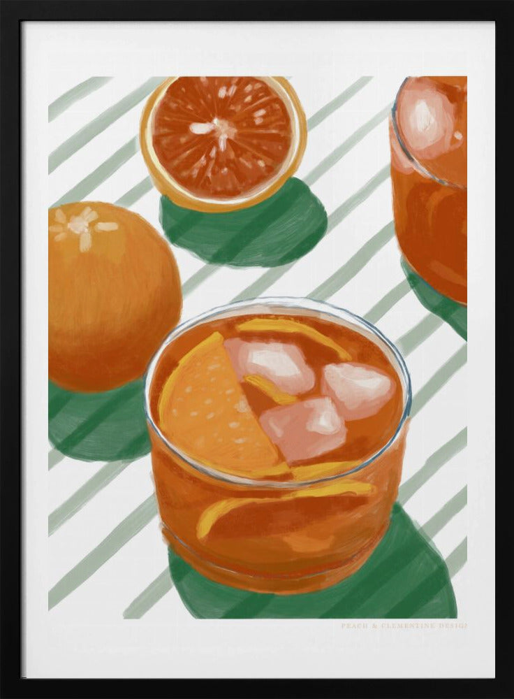 Pandc Cocktailandstripes Exemplaar 2 | Poster