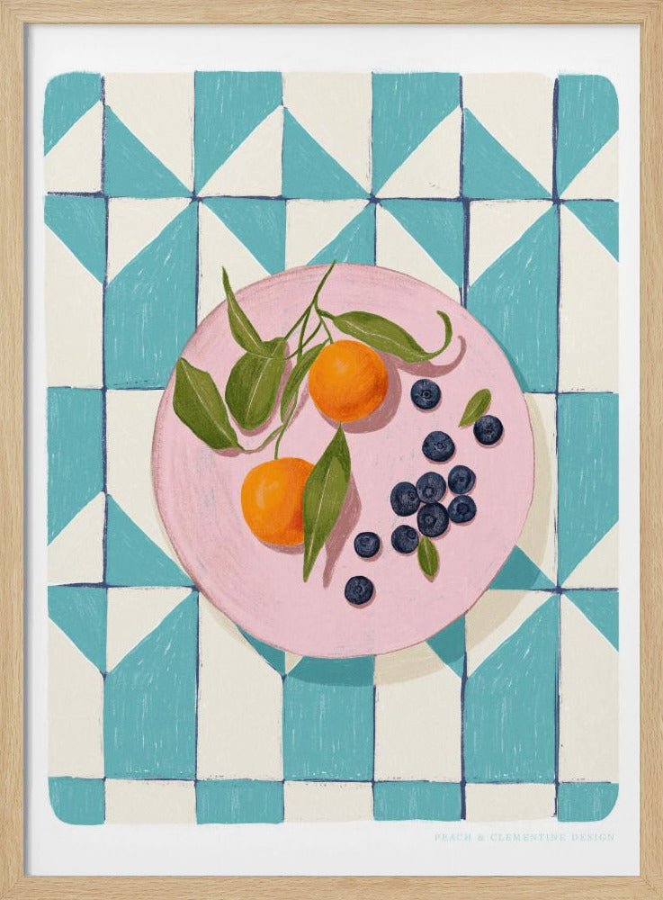 Pandc Citrus en Bessen | Poster