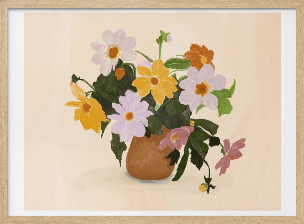 Pandcsummerflowers Kopie | Poster