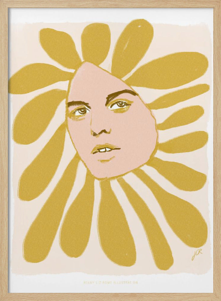 Jlr Flowerhead1 Exemplaar 2 | Poster