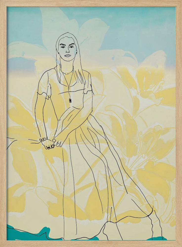 De wilde bloemen van Avalon #3 | Poster