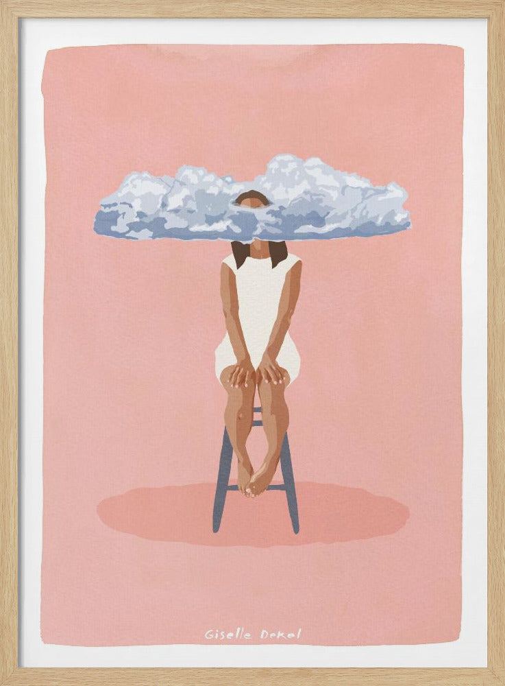 Roze Meditatie | Poster