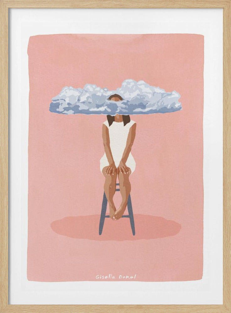 Roze Meditatie | Poster