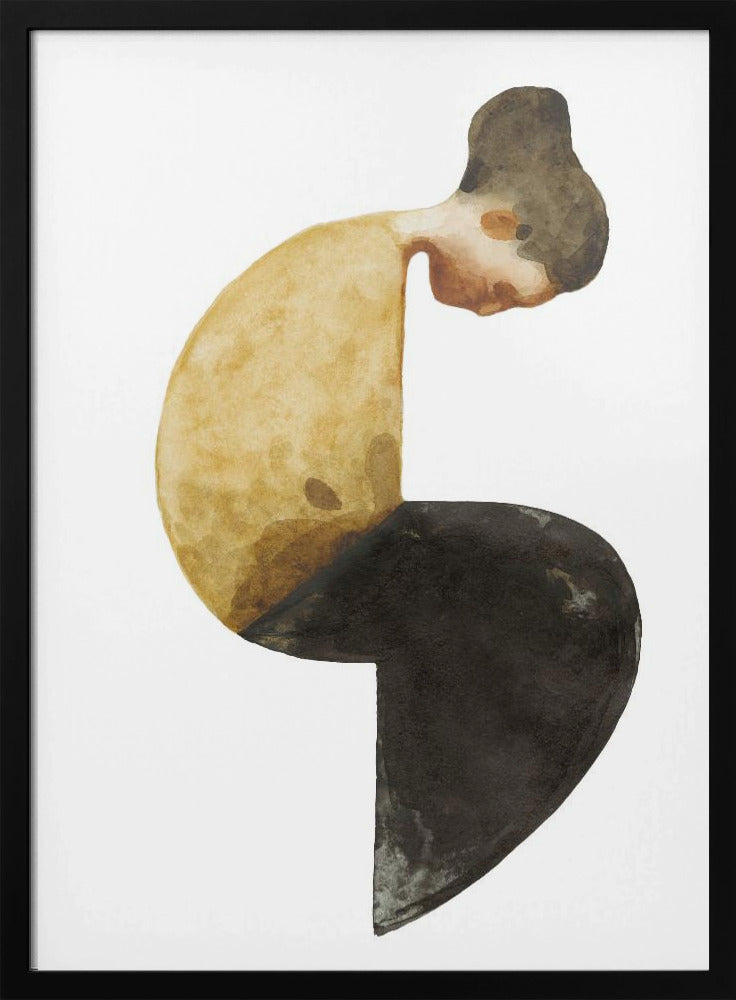 Zittende vrouw nr. 14 | Poster