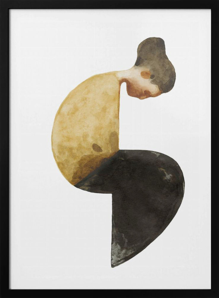 Zittende vrouw nr. 14 | Poster