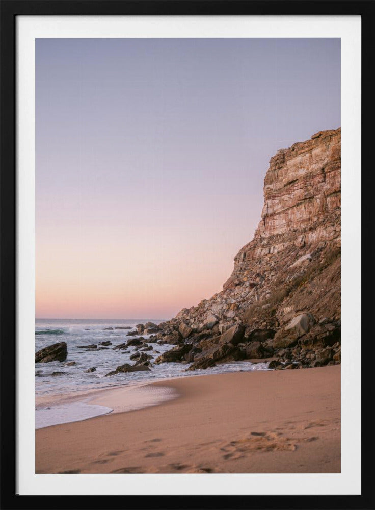 Pastelkleurige Portugese kust | Poster