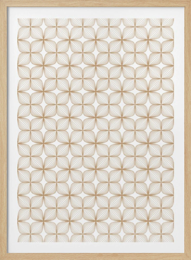 Geometrisch patroon 1 | Poster