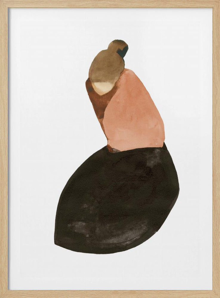 Zittende vrouw nr. 13 | Poster