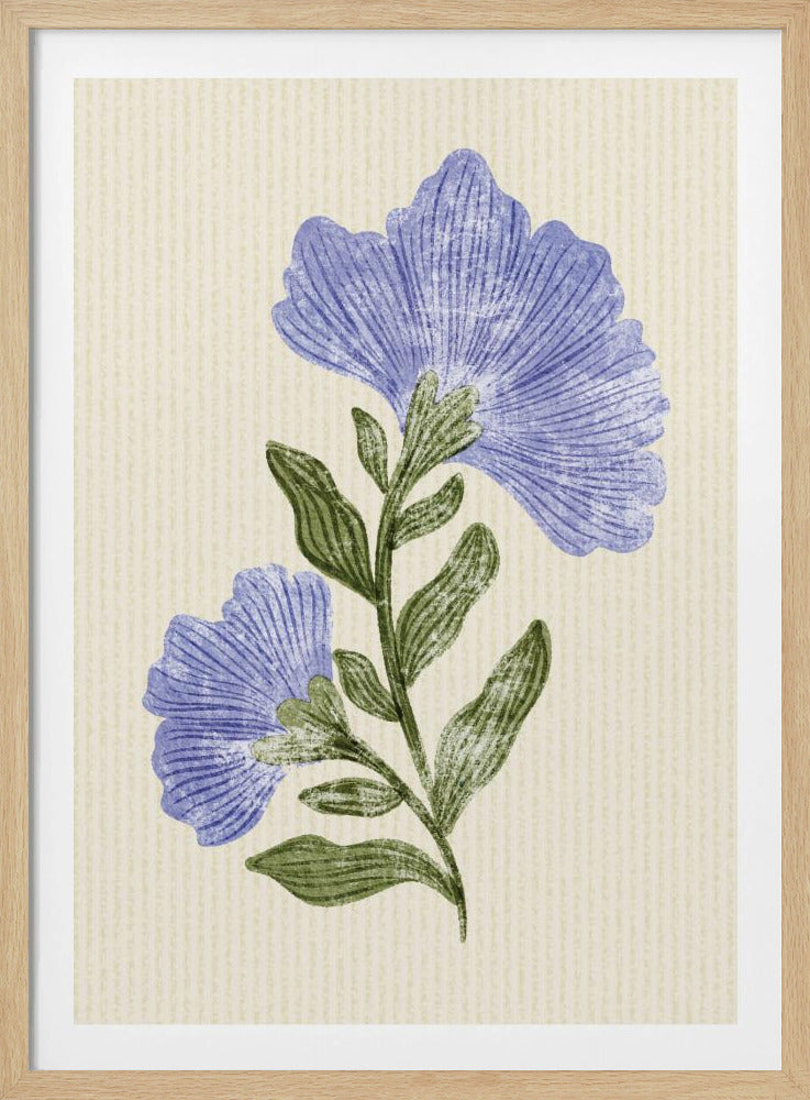 Vintage Bloem | Poster