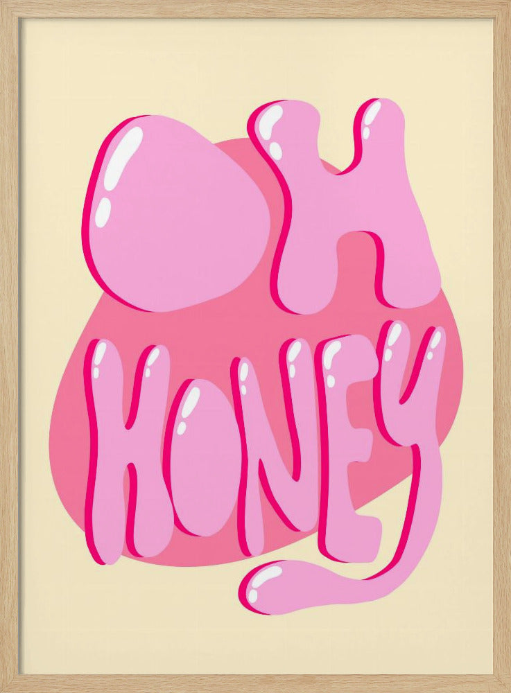 Zoete Bubbelbrieven | Poster
