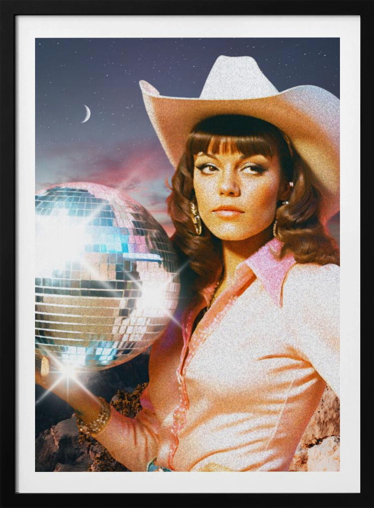 Kosmische Cowgirl | Poster
