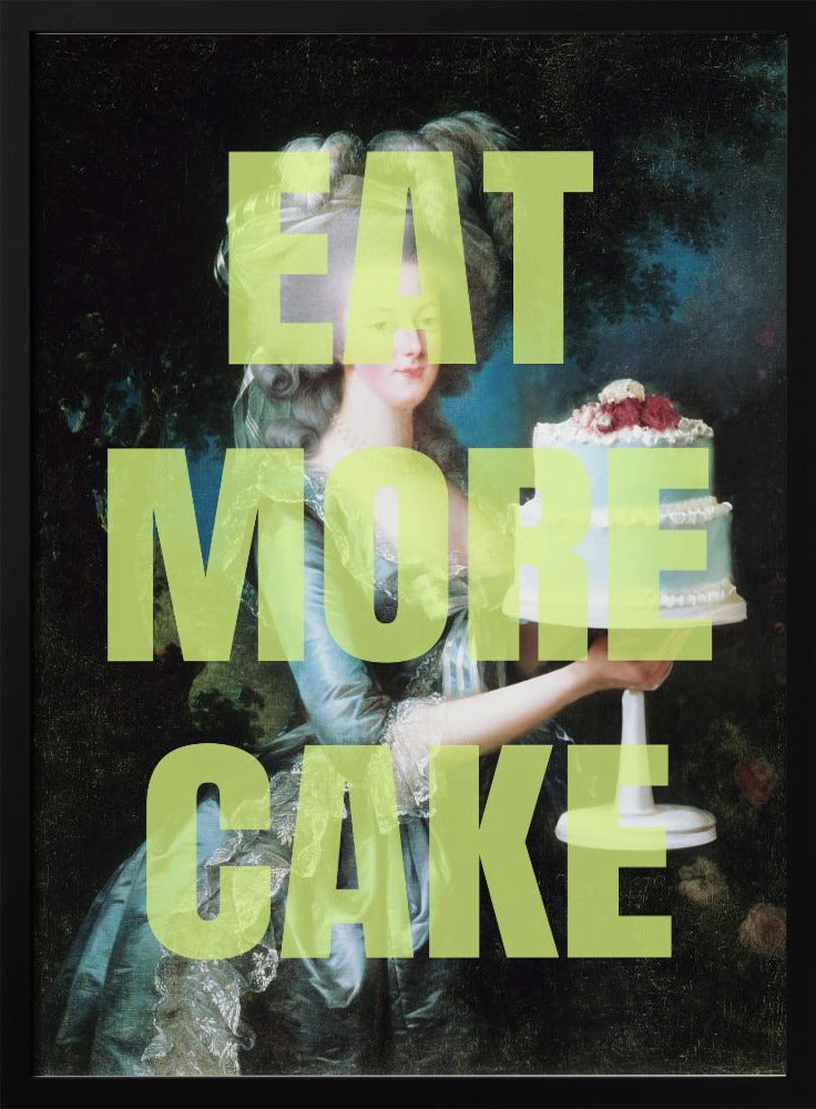 Laat ze taart eten | Poster