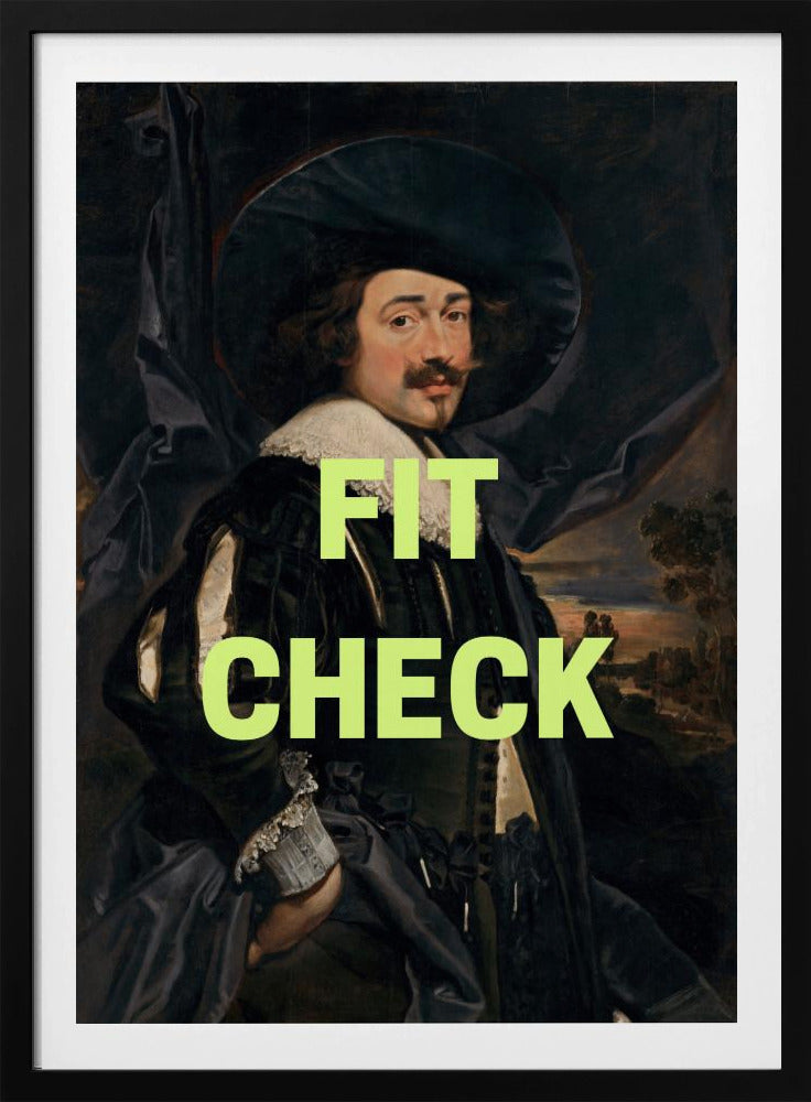 Stijlvolle Snor Noble | Poster