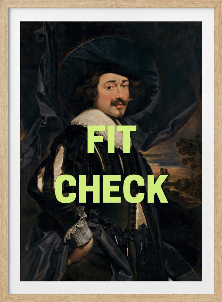 Stijlvolle Snor Noble | Poster
