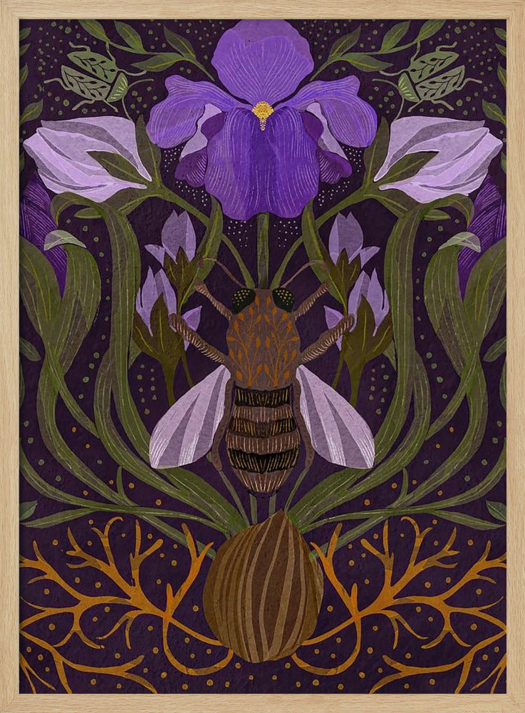 Bij en Iris | Poster