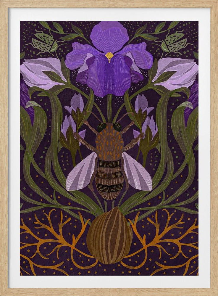 Bij en Iris | Poster